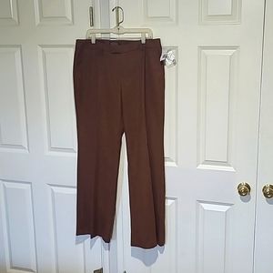 Pendleton brown wool tweed trousers 14 NWT